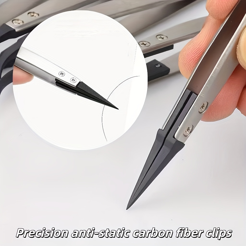 2pcs ESD-259 Anti-static Tweez - Electronics Repair Tools And Equipment recension och pris