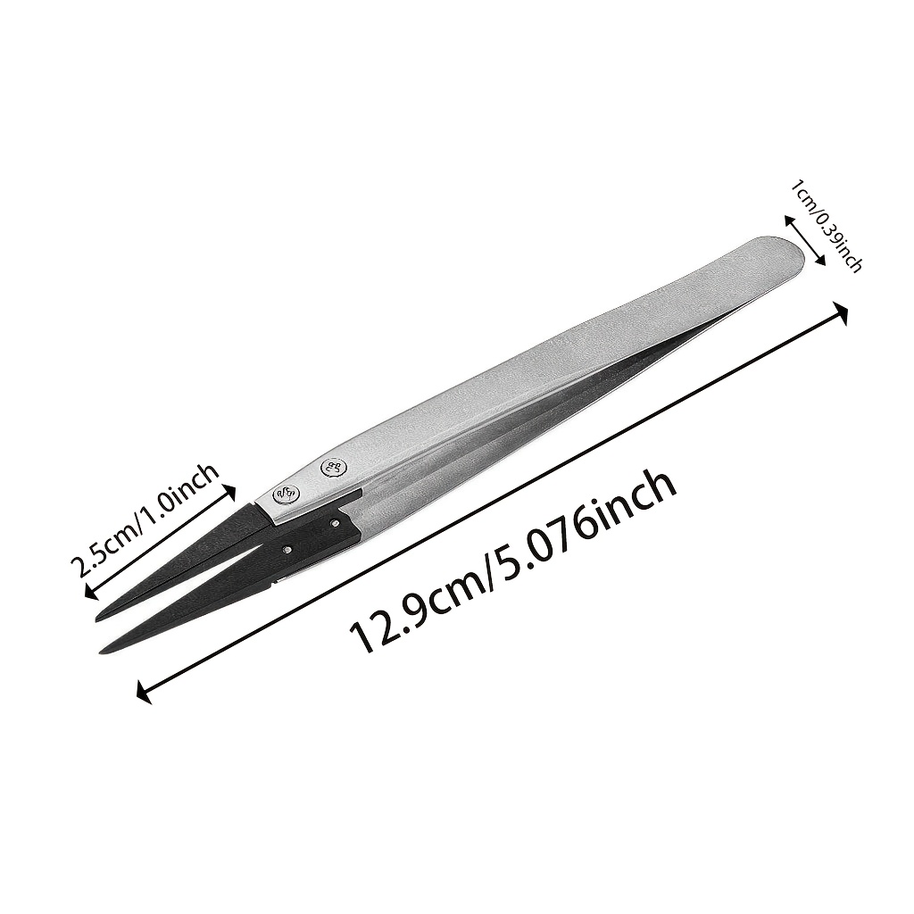 2pcs ESD-259 Anti-static Tweez - Electronics Repair Tools And Equipment recension och pris