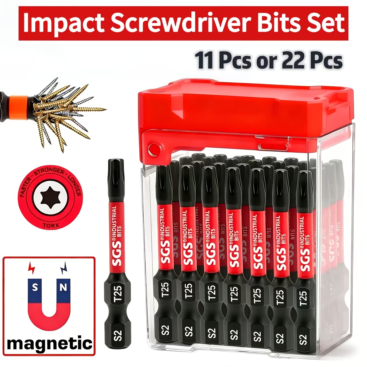 11/22-Piece T25 Torx Magnetic  - Electronics Repair Tools And Equipment recension och pris