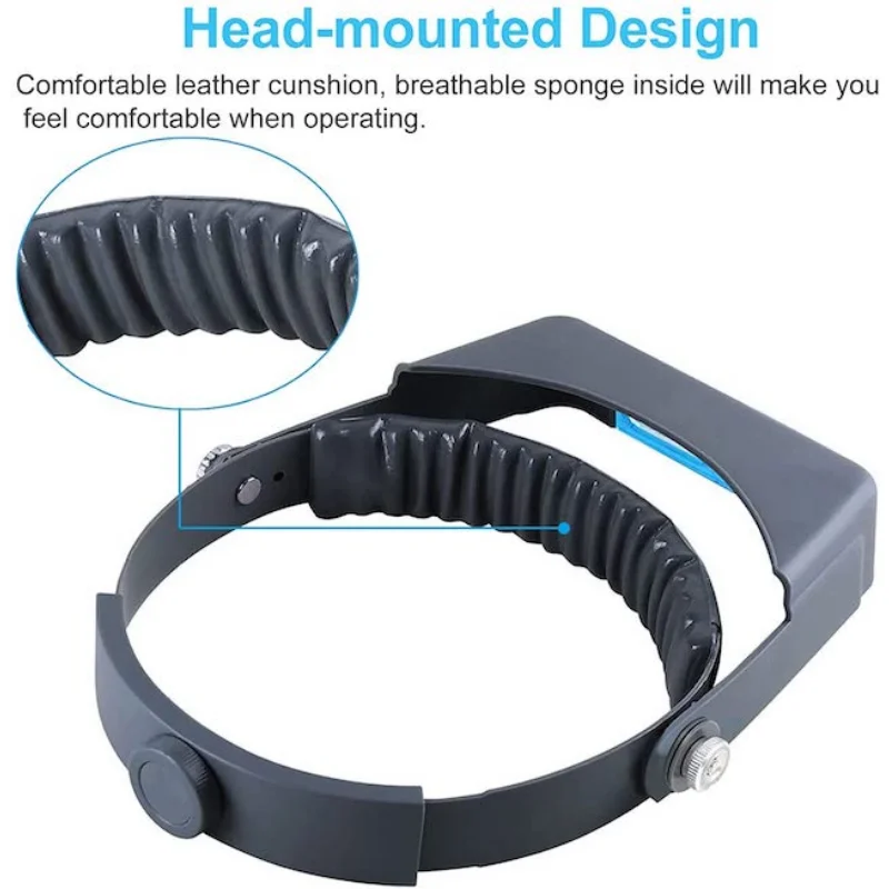 Tungfull Headband Magnifier He - Electronics Repair Glasses recension och pris