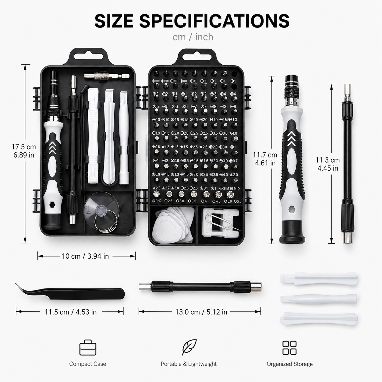 115 In 1 Precision Magnetic Sc - Electronic Repair Tutorial recension och pris