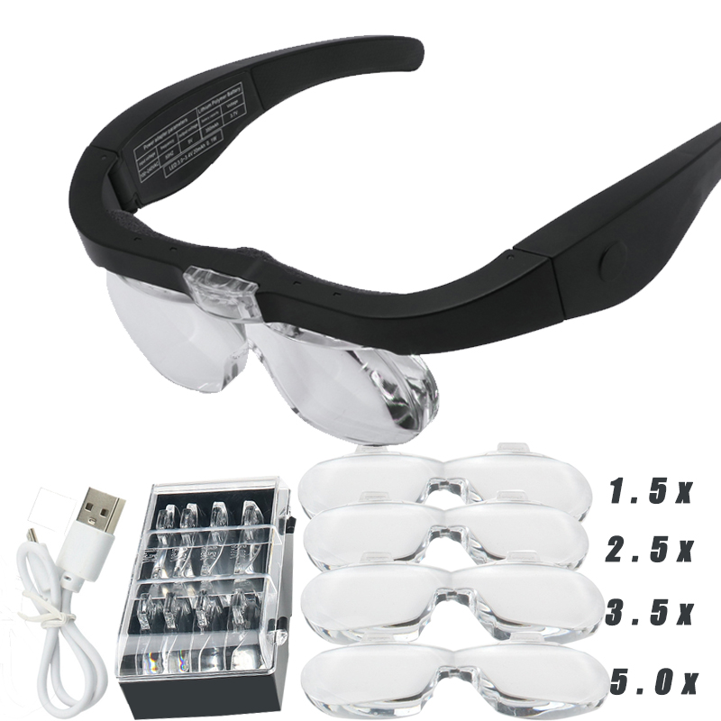 Magnifying Glasses Magnifier1. - Electronics Repair Glasses recension och pris