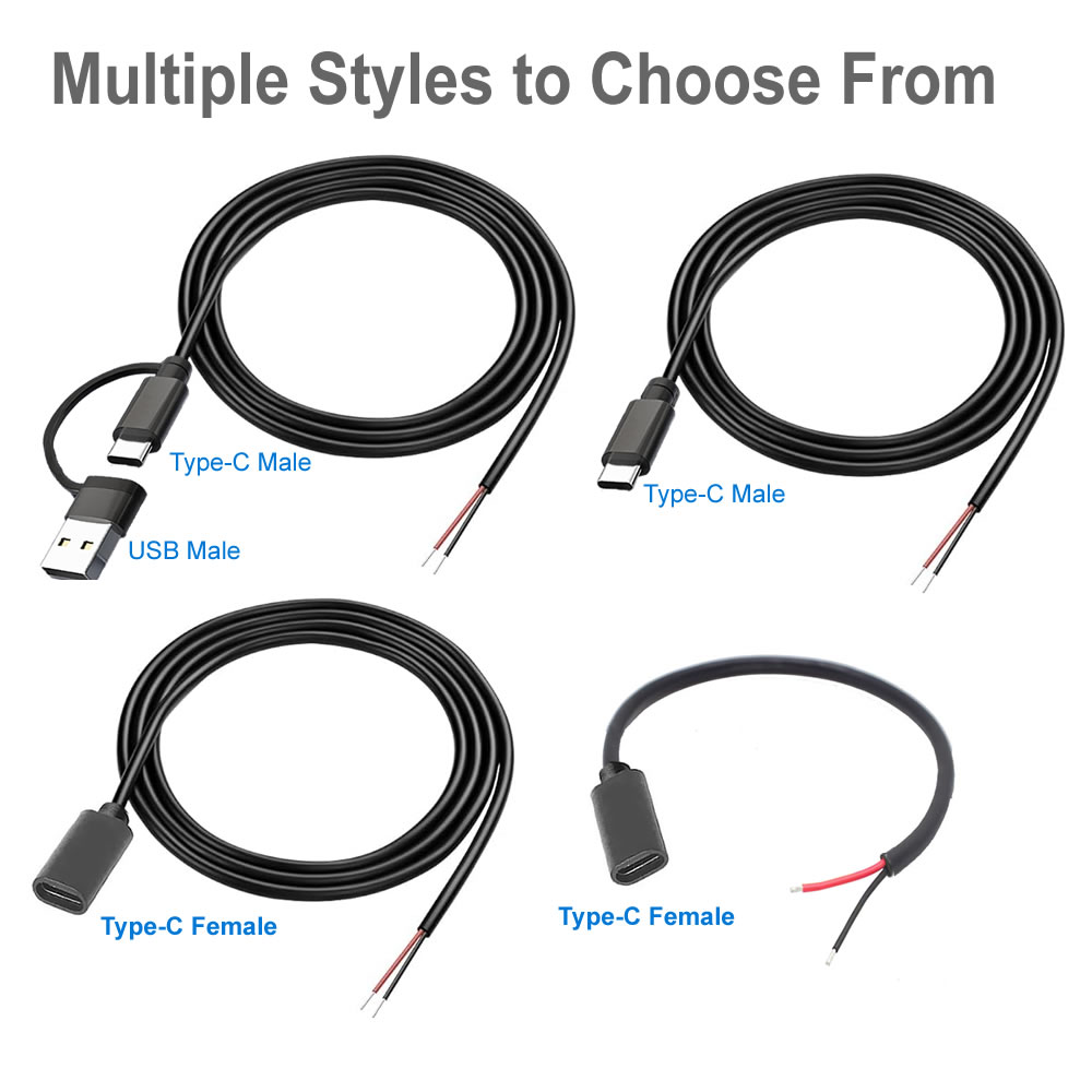 DC 2 Pin Power Cable USB and T - Electronics Repair Glasses recension och pris