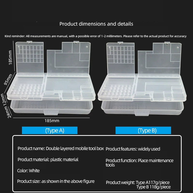 Double-layer Electronic Transp - Electronic Repair Tutorial recension och pris