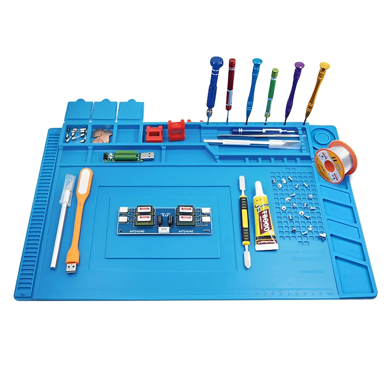 Silicone Soldering Mat ESD Ant - Electronic Repair Tutorial recension och pris