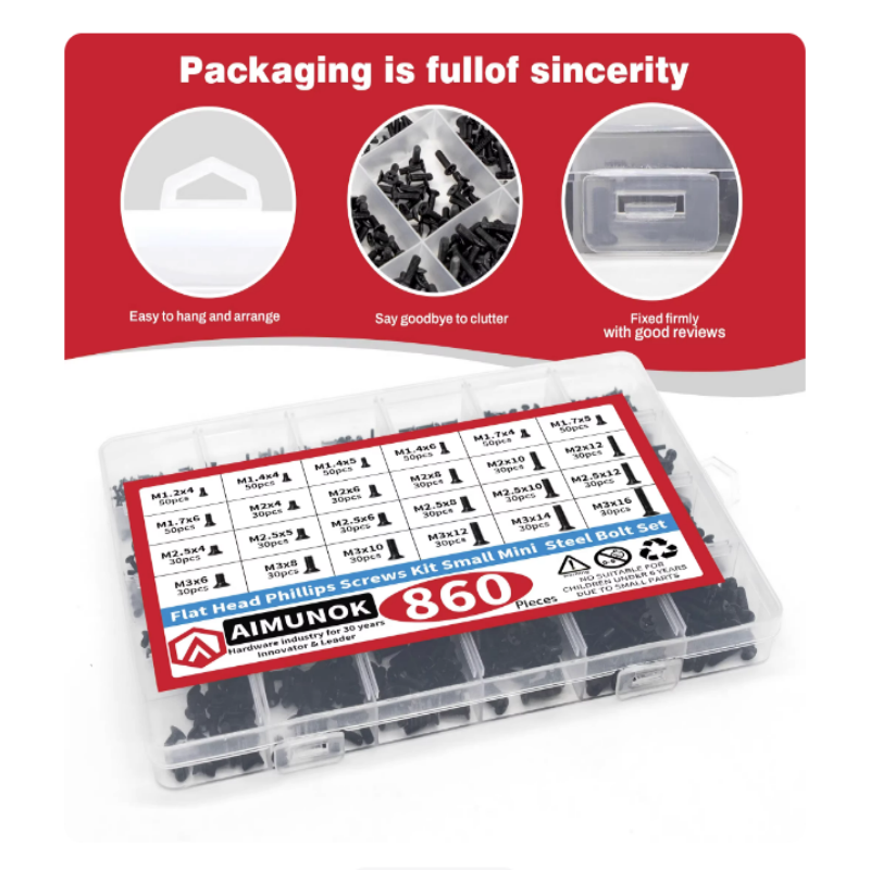 860PCS Small Screws Assortment - Electronics Repair Glasses recension och pris