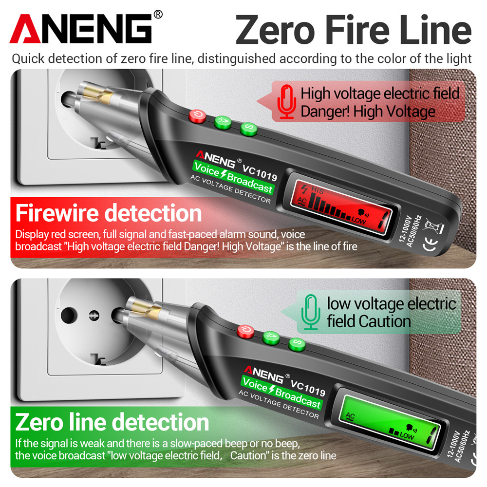 Tester Pen Non-Contact Voice B - Circuit Test Pencil recension och pris