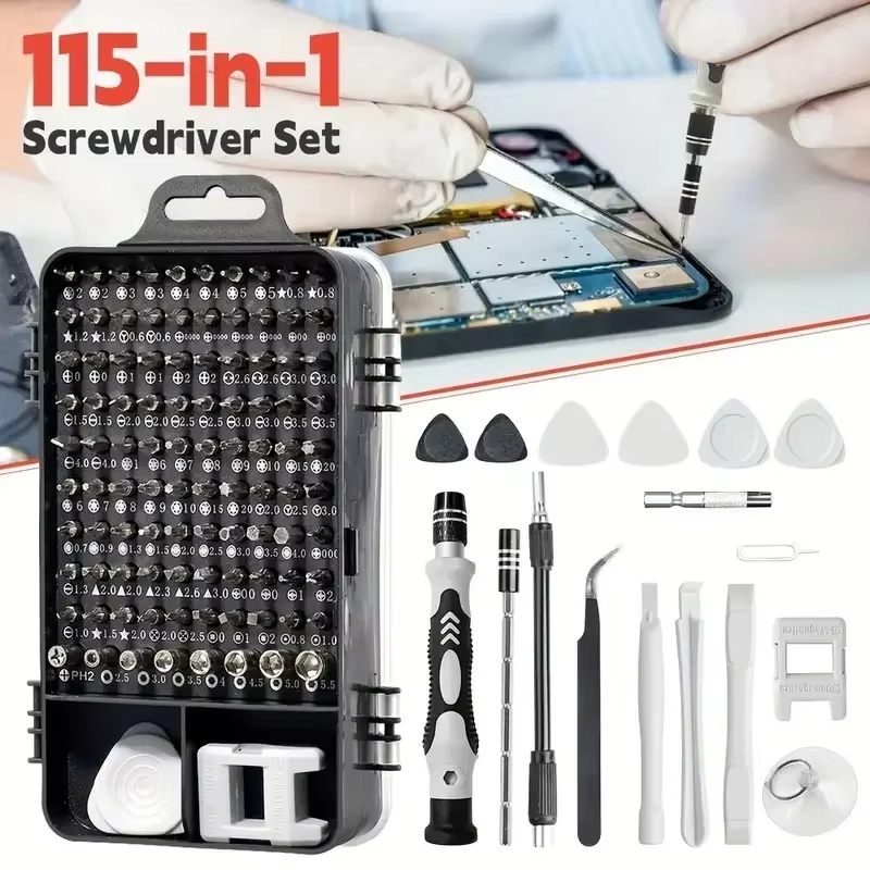 115-in-1 Precision Screwdriver - Electronic Repair Tutorial recension och pris