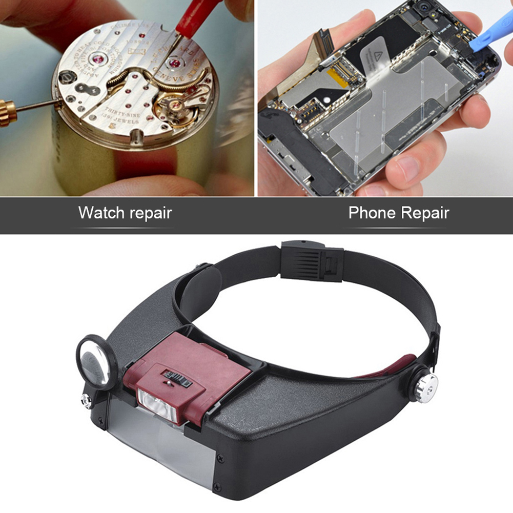 10X Headband LED Magnifying Gl - Electronics Repair Glasses recension och pris